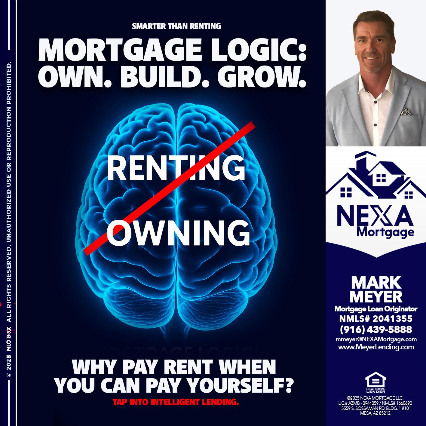 mortgage logic - Mark Meyer -Mortgage Loan Originator