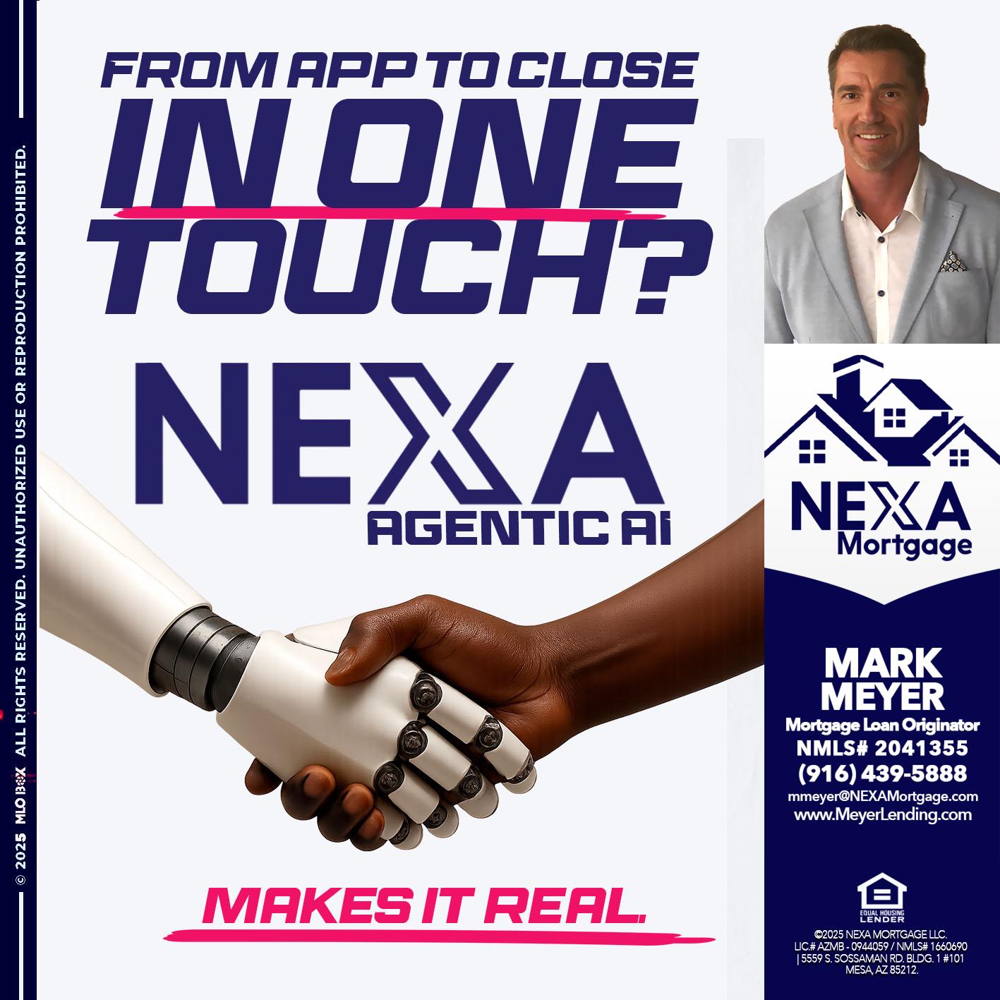 IN ONE TOUCH - Mark Meyer -Mortgage Loan Originator