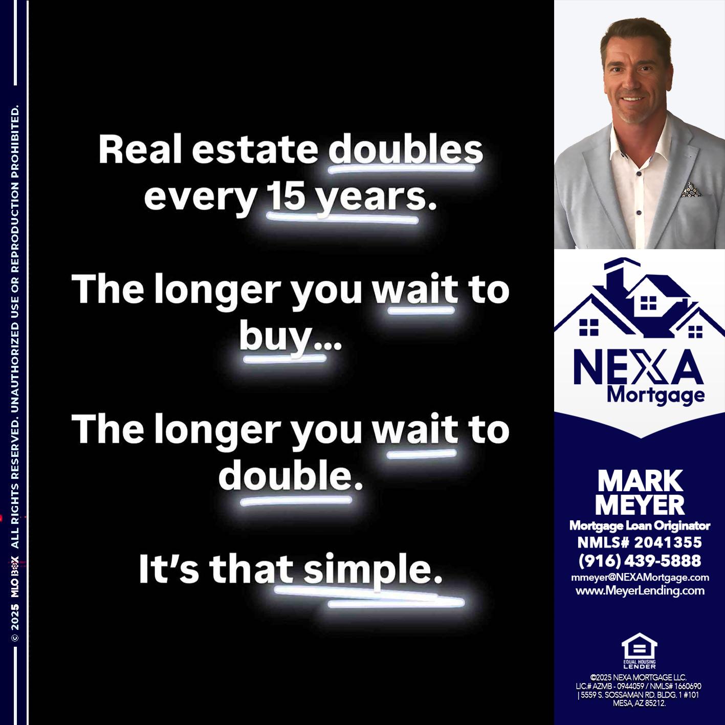 REAL ESTATE - Mark Meyer -Mortgage Loan Originator