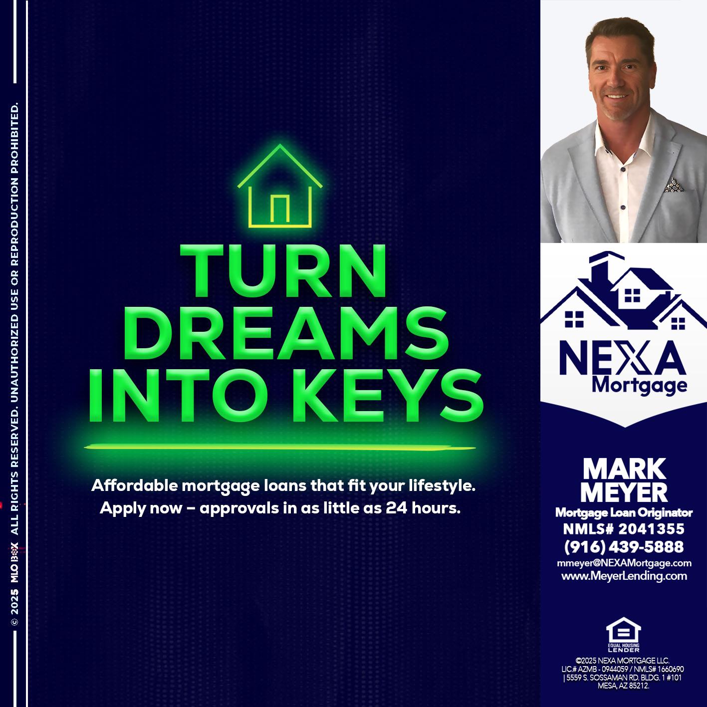 turn dreams - Mark Meyer -Mortgage Loan Originator