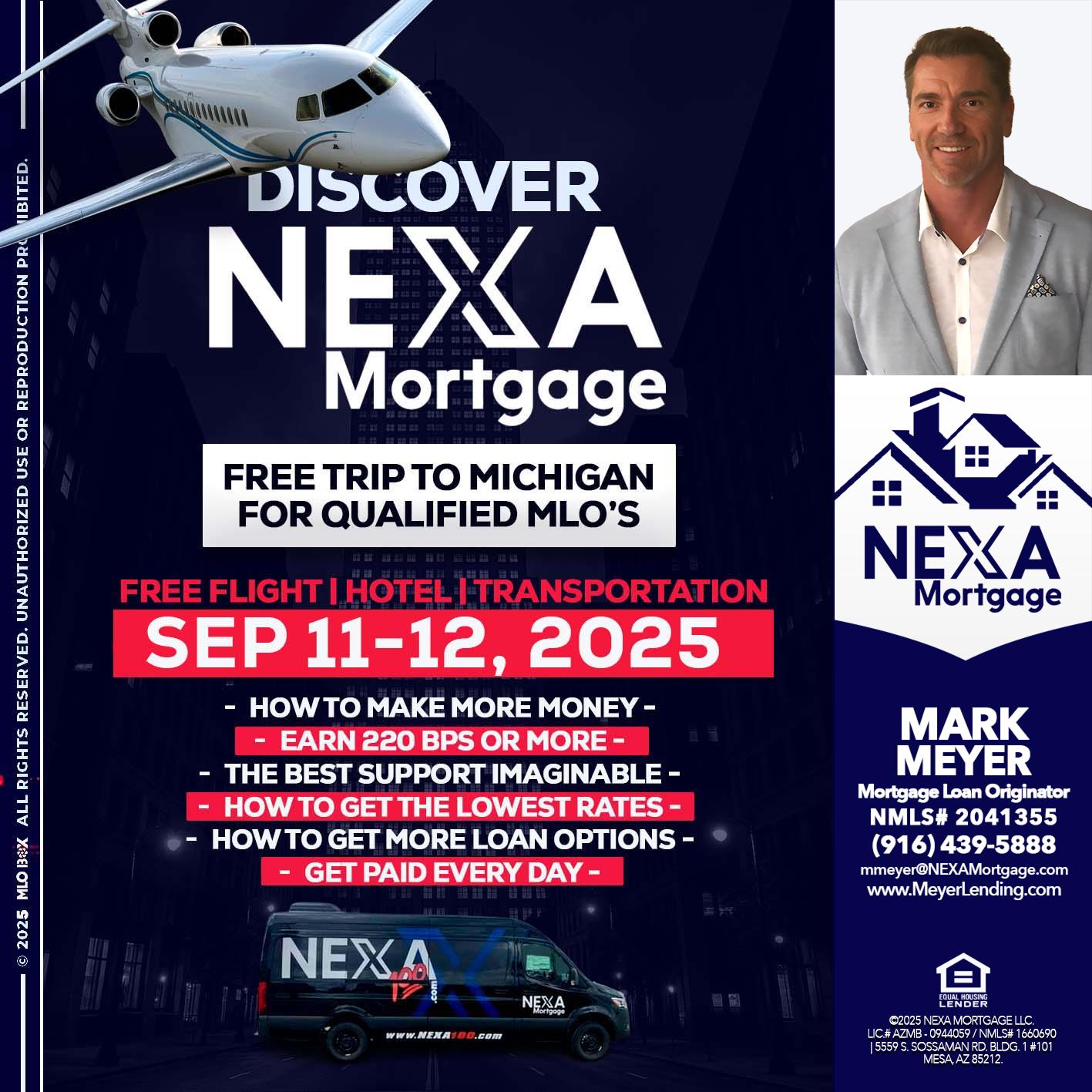 DISCOVER NEXA MORTGAGE - Mark Meyer -Mortgage Loan Originator