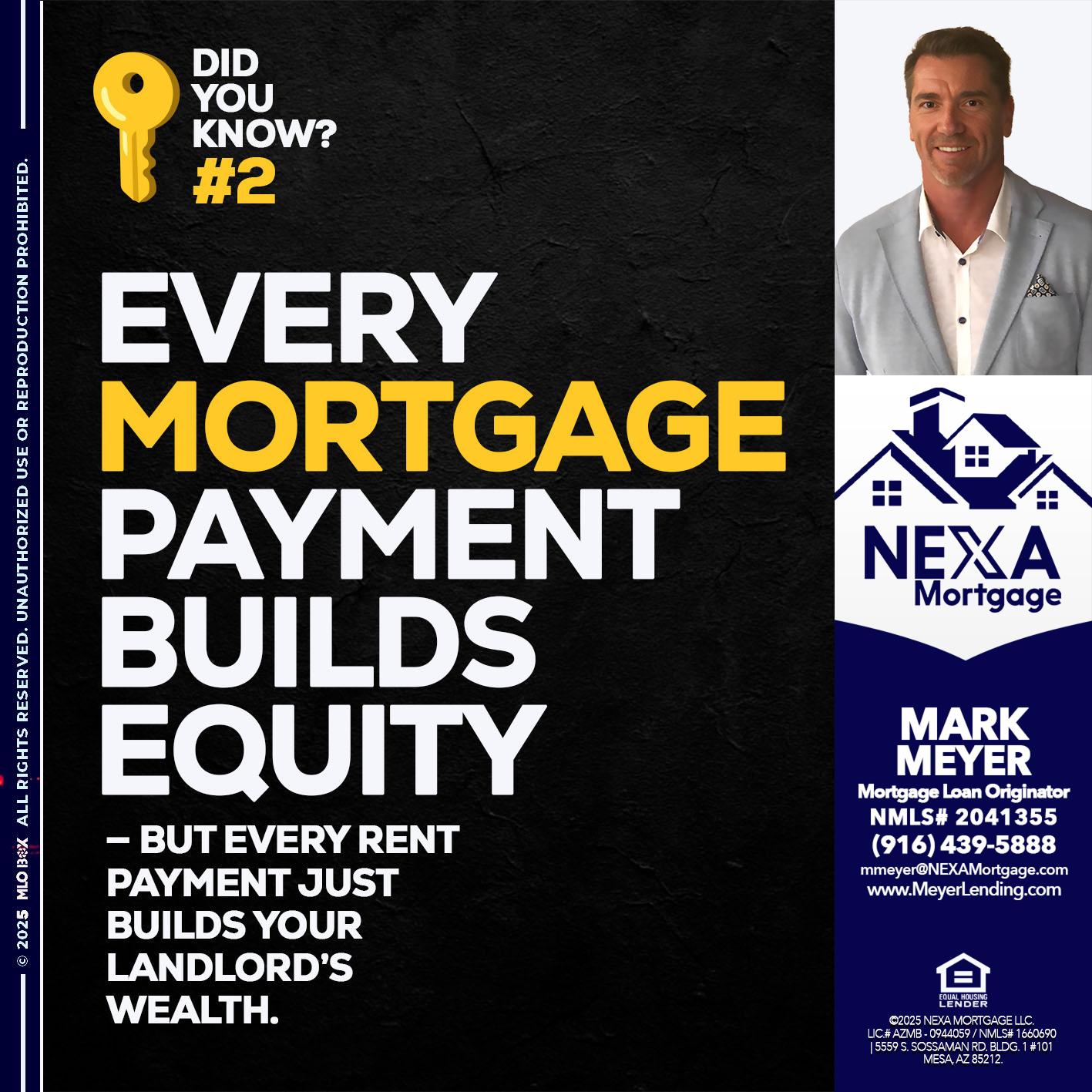 DID YOU KNOW? - Mark Meyer -Mortgage Loan Originator