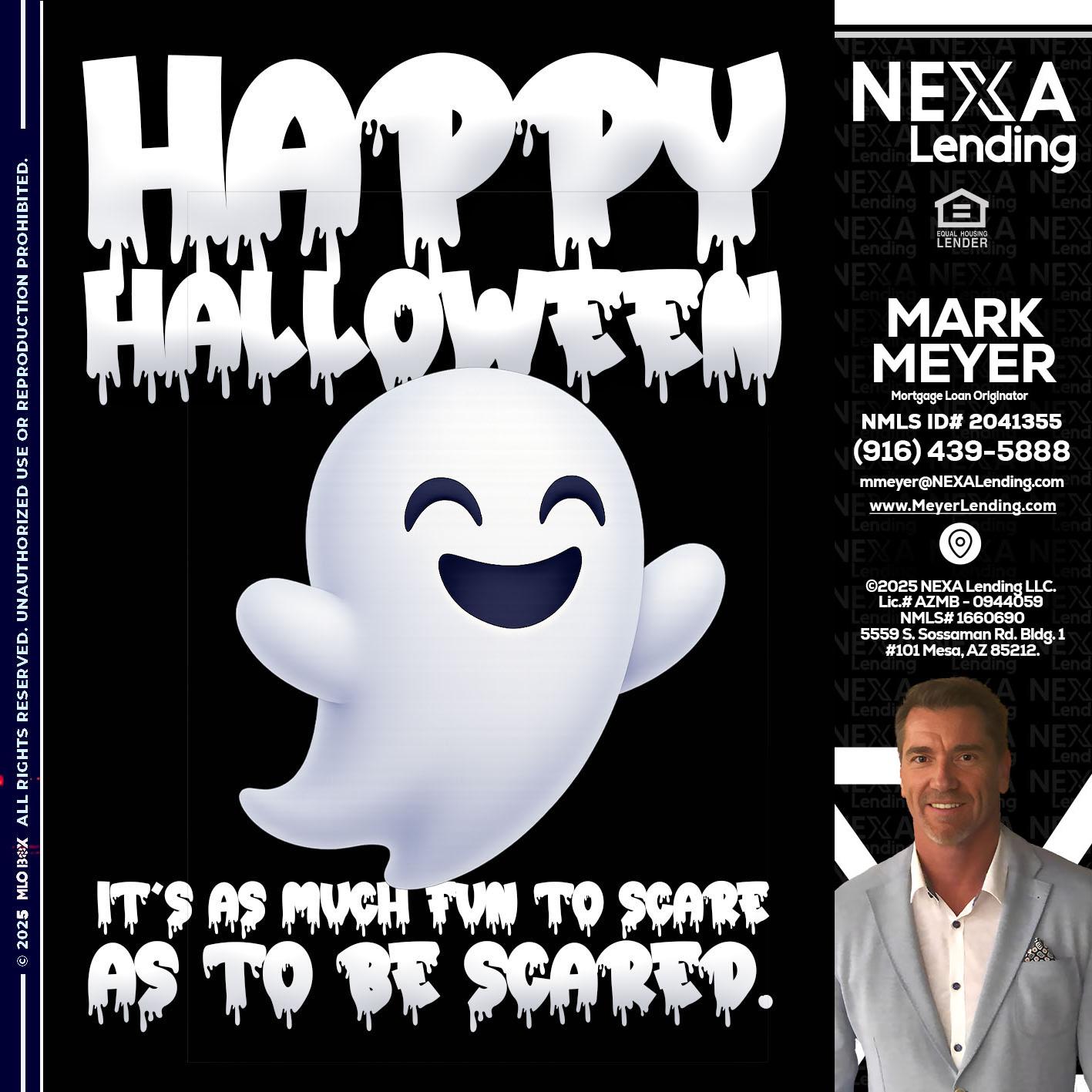 HAPPY HALLOWEEN - Mark Meyer -Mortgage Loan Originator
