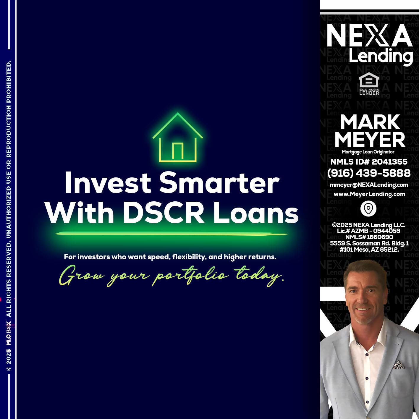 DSCR - Mark Meyer -Mortgage Loan Originator