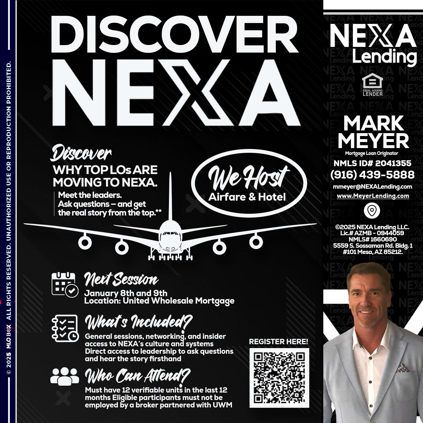 DISCOVER NEXA - Mark Meyer -Mortgage Loan Originator