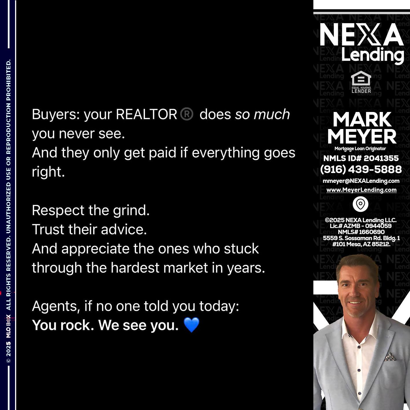 BUYERS - Mark Meyer -Mortgage Loan Originator