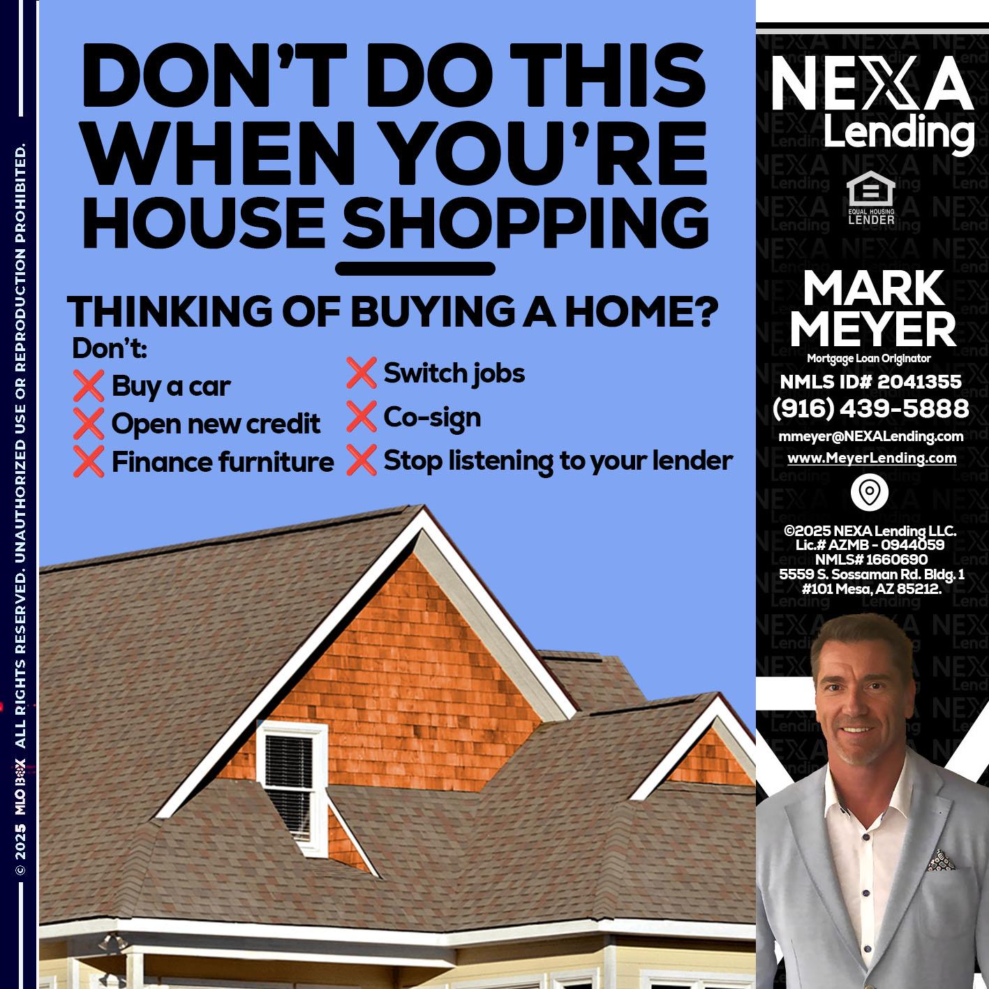 DONT DO THIS - Mark Meyer -Mortgage Loan Originator