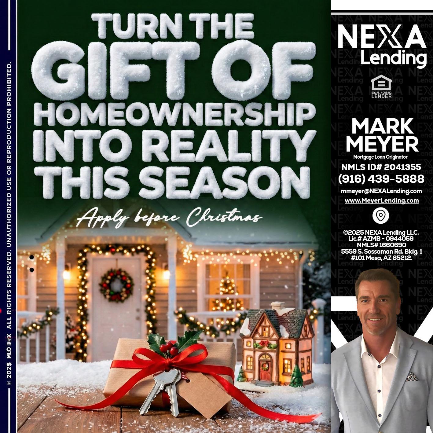 TURN GIFTS - Mark Meyer -Mortgage Loan Originator