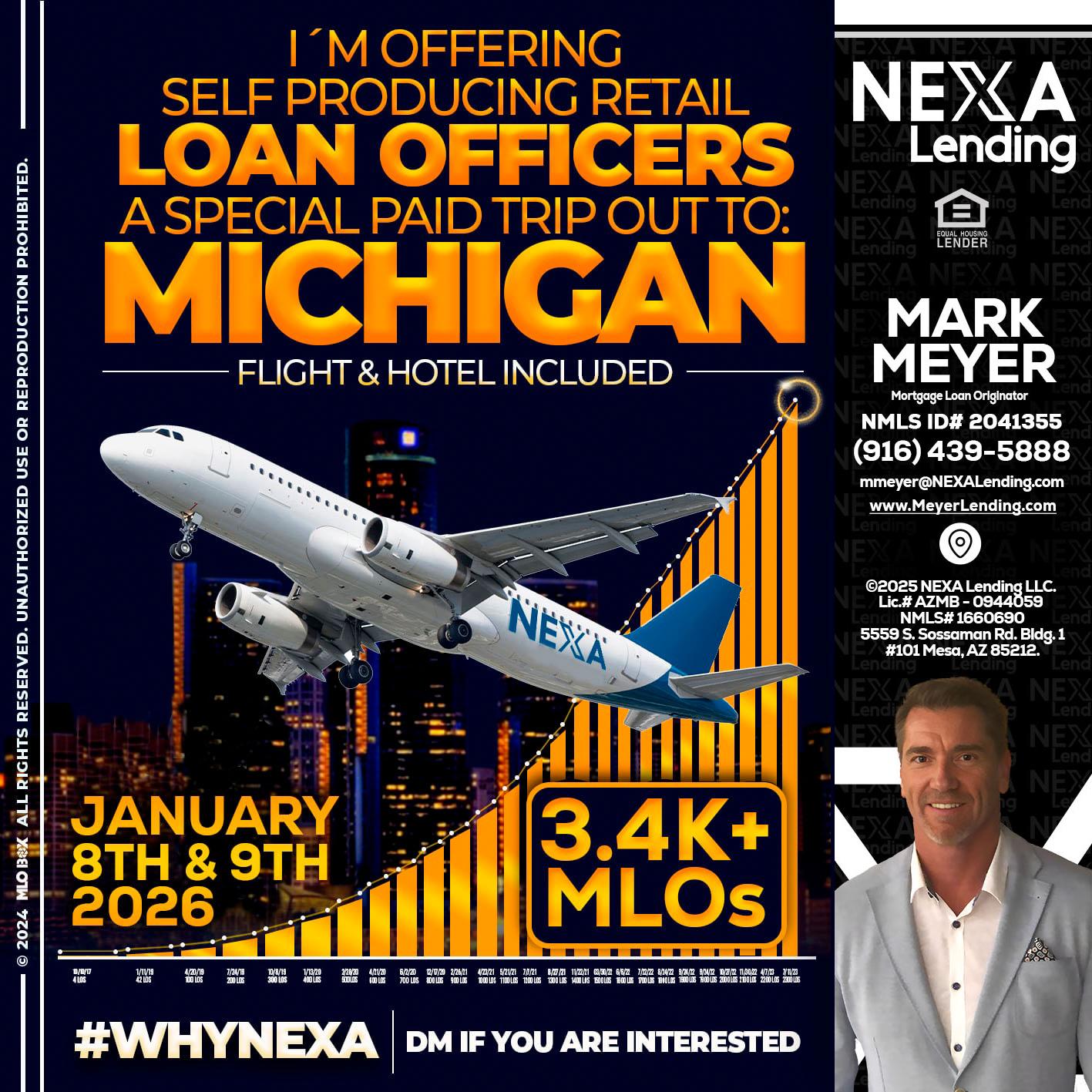 MICHIGAN TRIP - Mark Meyer -Mortgage Loan Originator