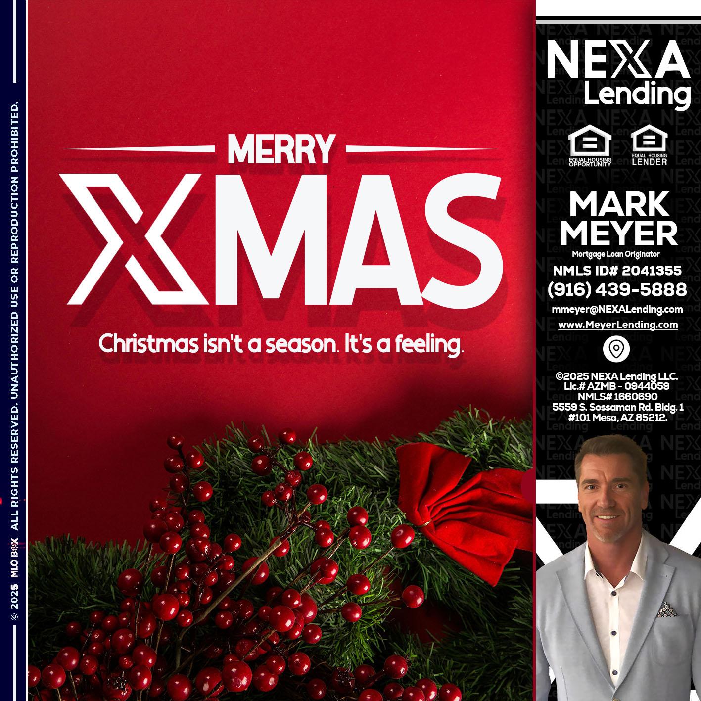 merry xmas - Mark Meyer -Mortgage Loan Originator