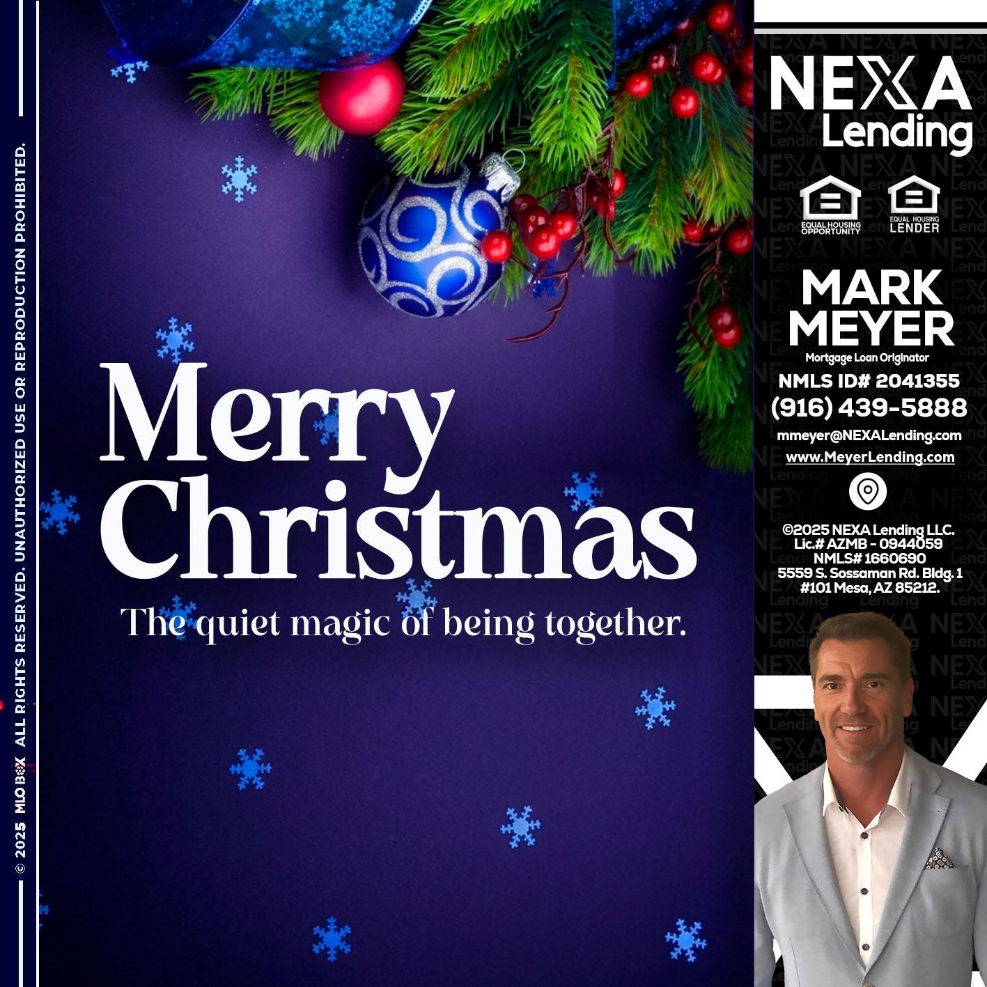 merry christmas - Mark Meyer -Mortgage Loan Originator