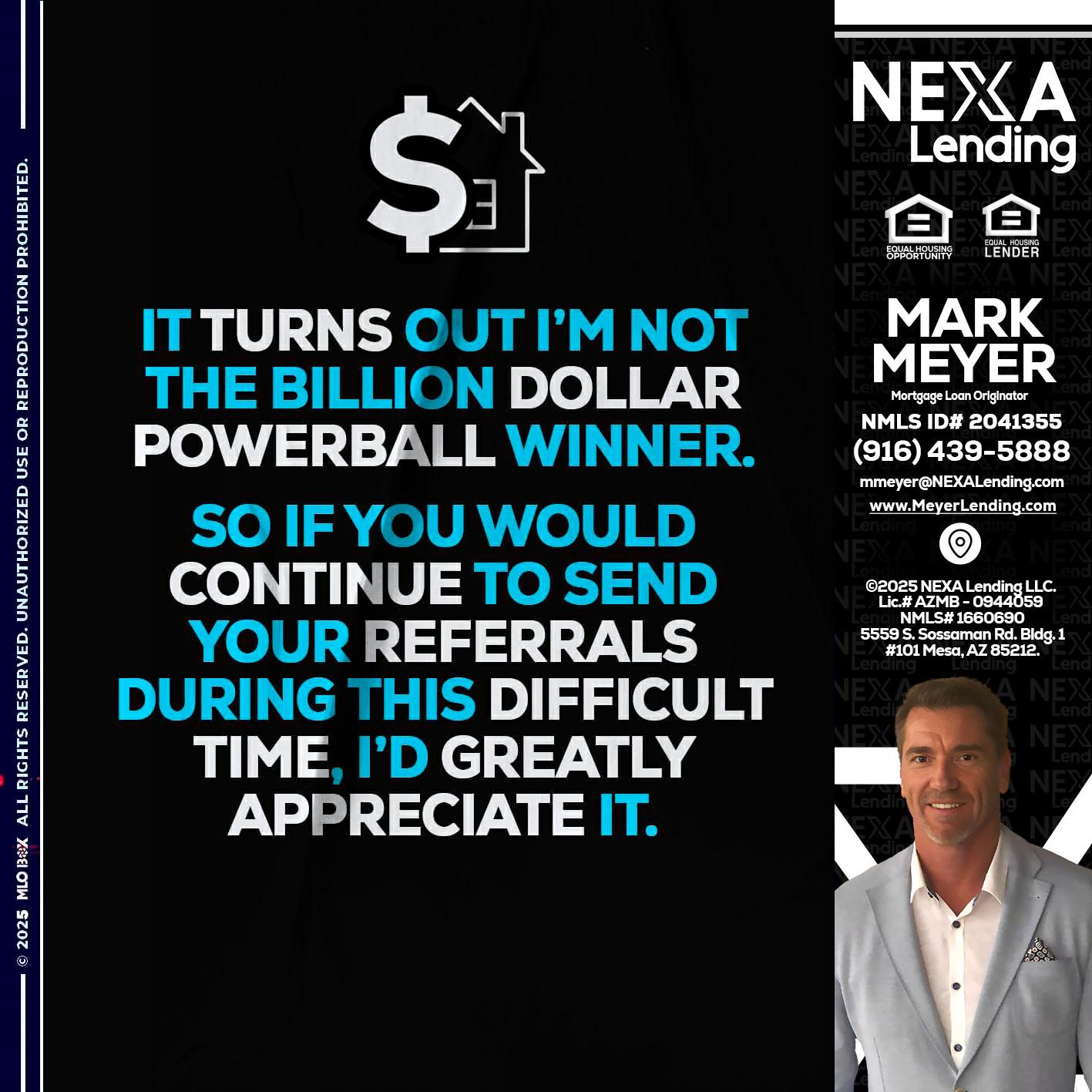 IT TURNS - Mark Meyer -Mortgage Loan Originator