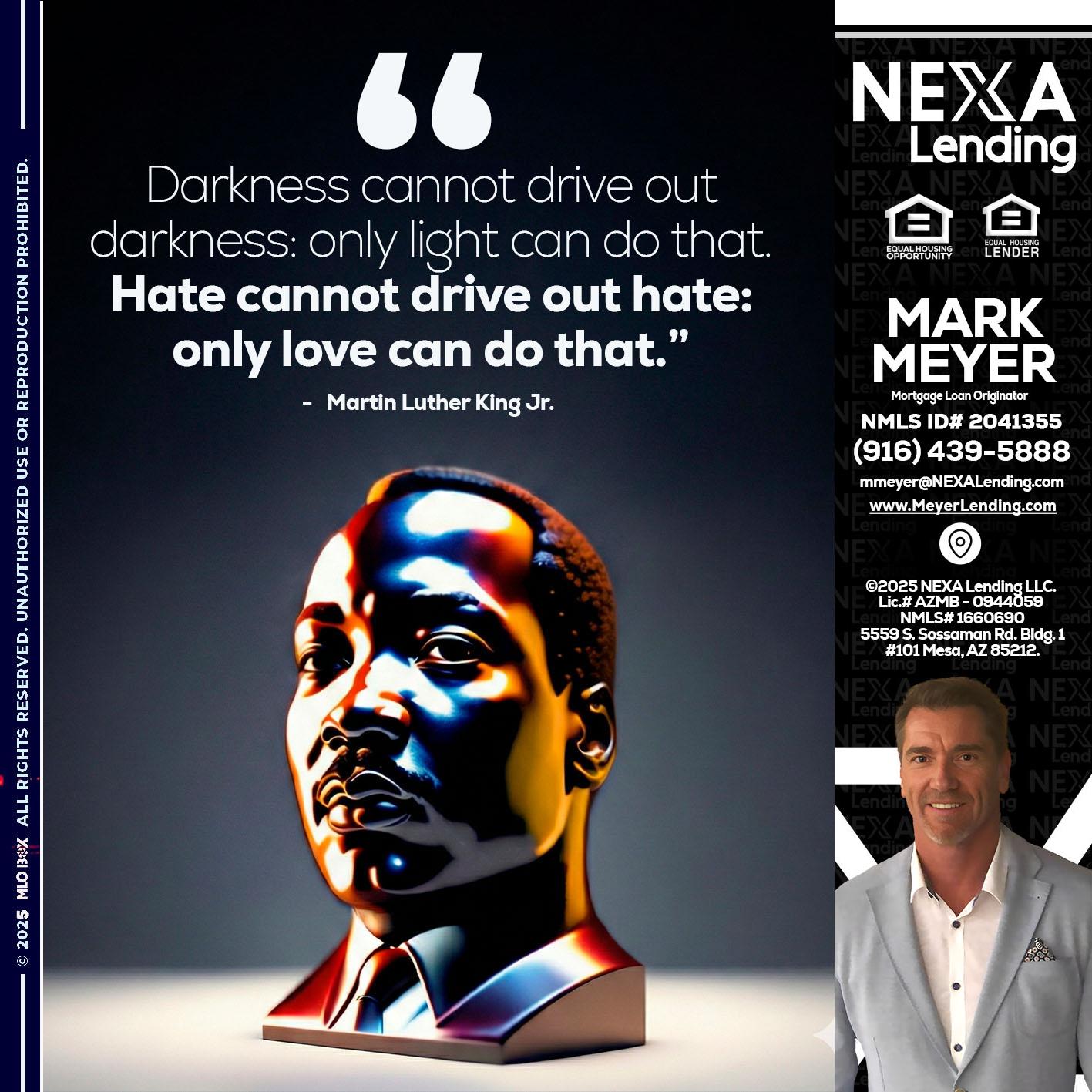 MLK 2026 - Mark Meyer -Mortgage Loan Originator