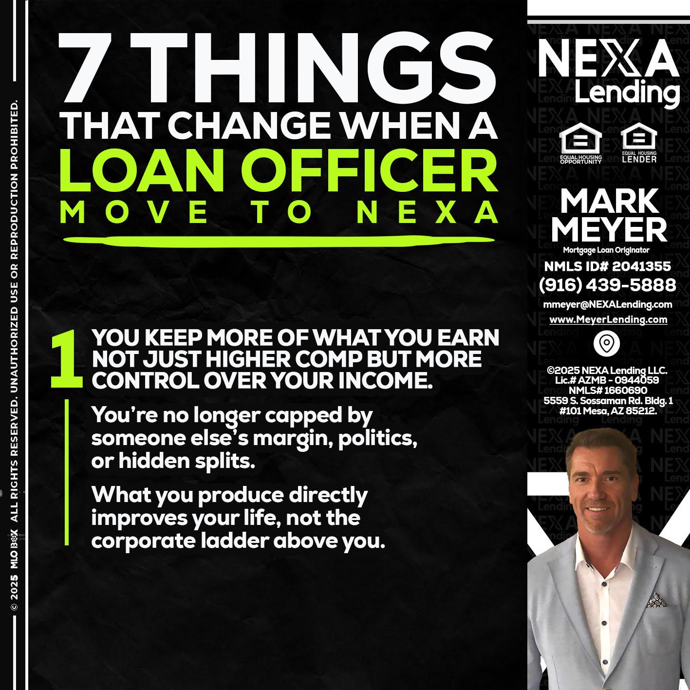 7 THINGS (1) - Mark Meyer -Mortgage Loan Originator
