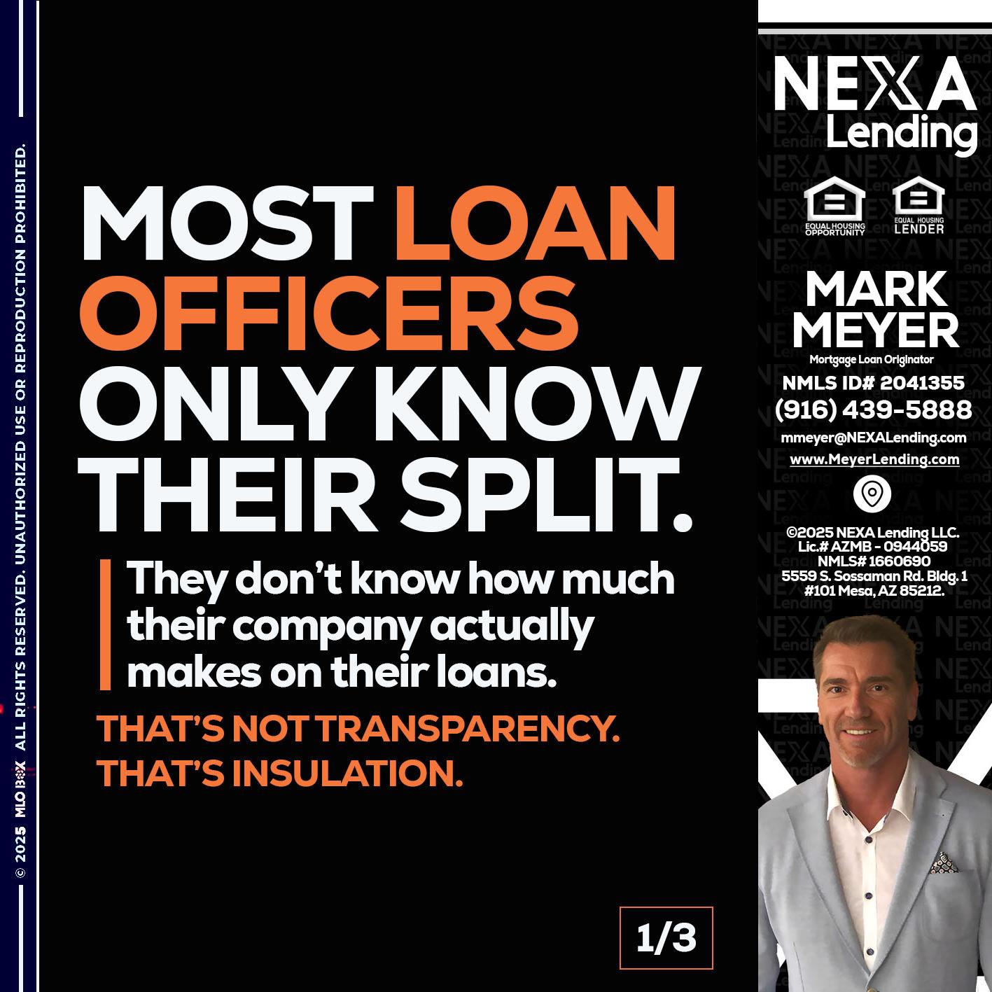 1 OF 3 - Mark Meyer -Mortgage Loan Originator