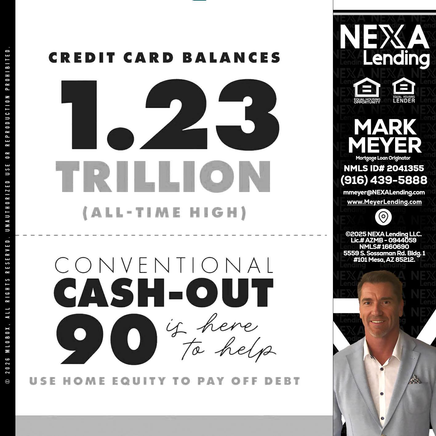CREDIT CARD BALANCE - Mark Meyer -Mortgage Loan Originator