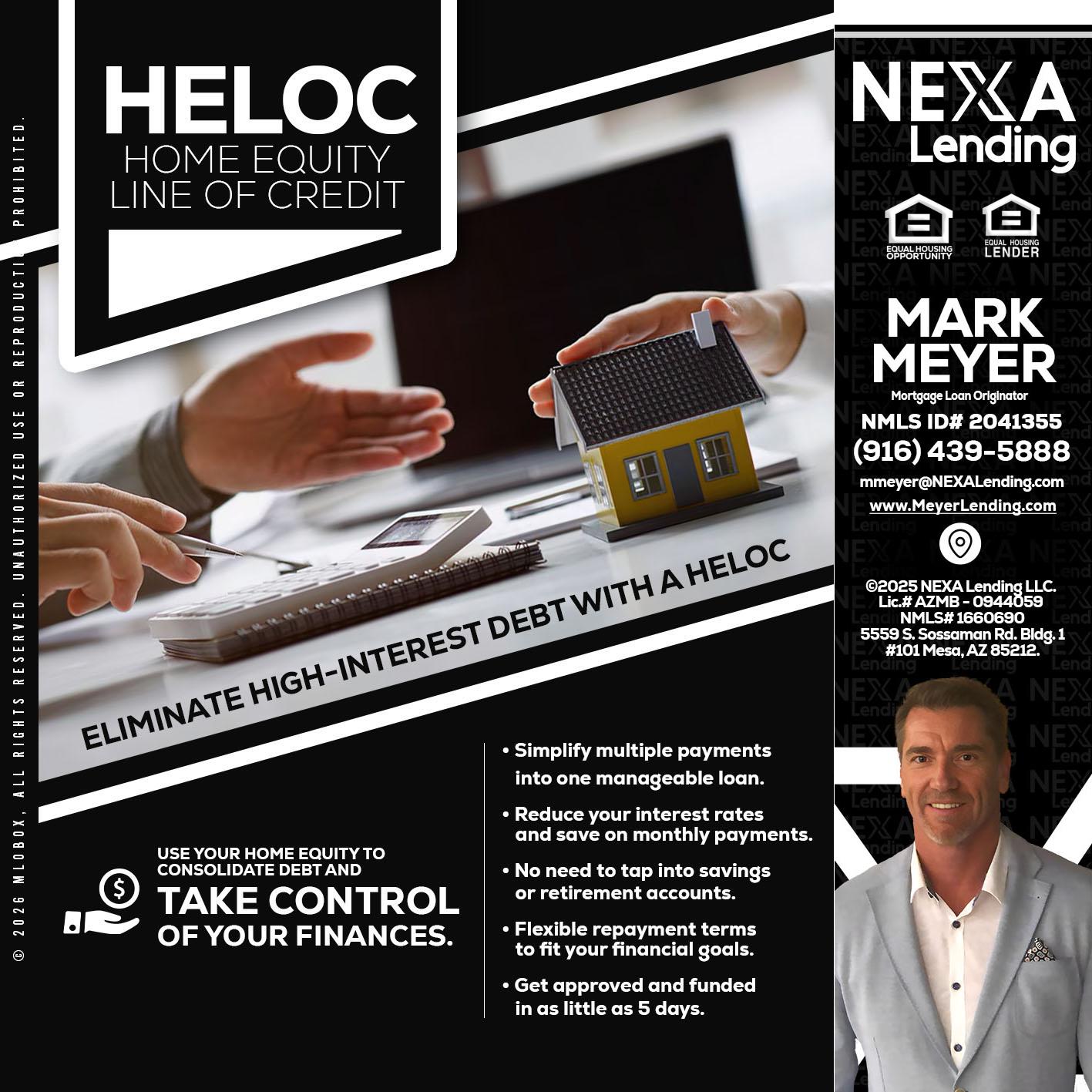 HELOC - Mark Meyer -Mortgage Loan Originator