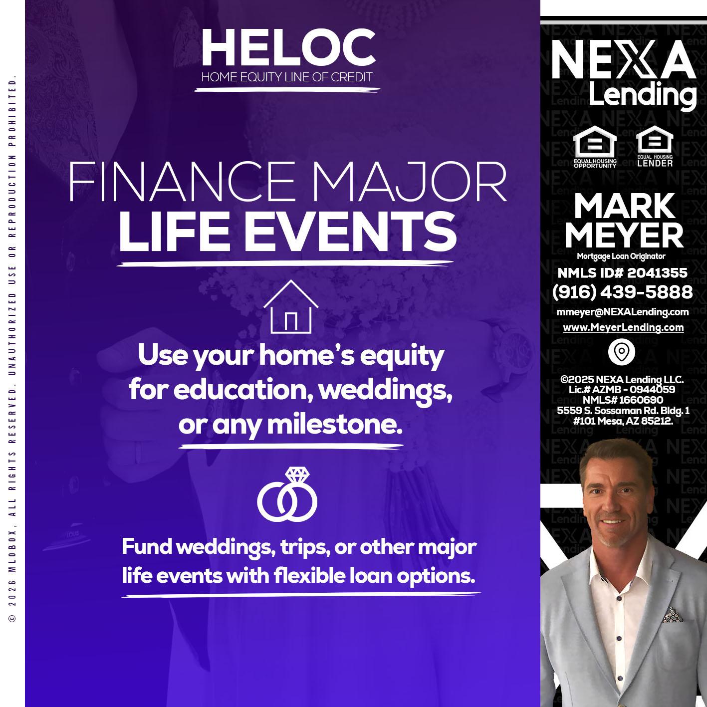 HELOC - Mark Meyer -Mortgage Loan Originator