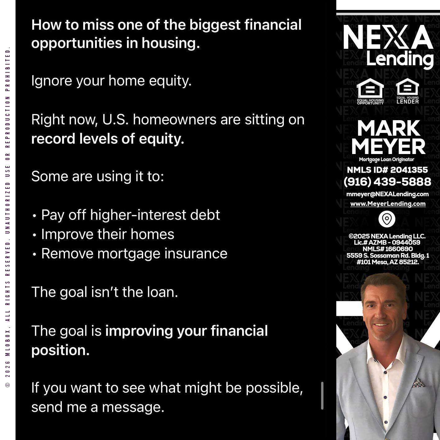 how to miss - Mark Meyer -Mortgage Loan Originator
