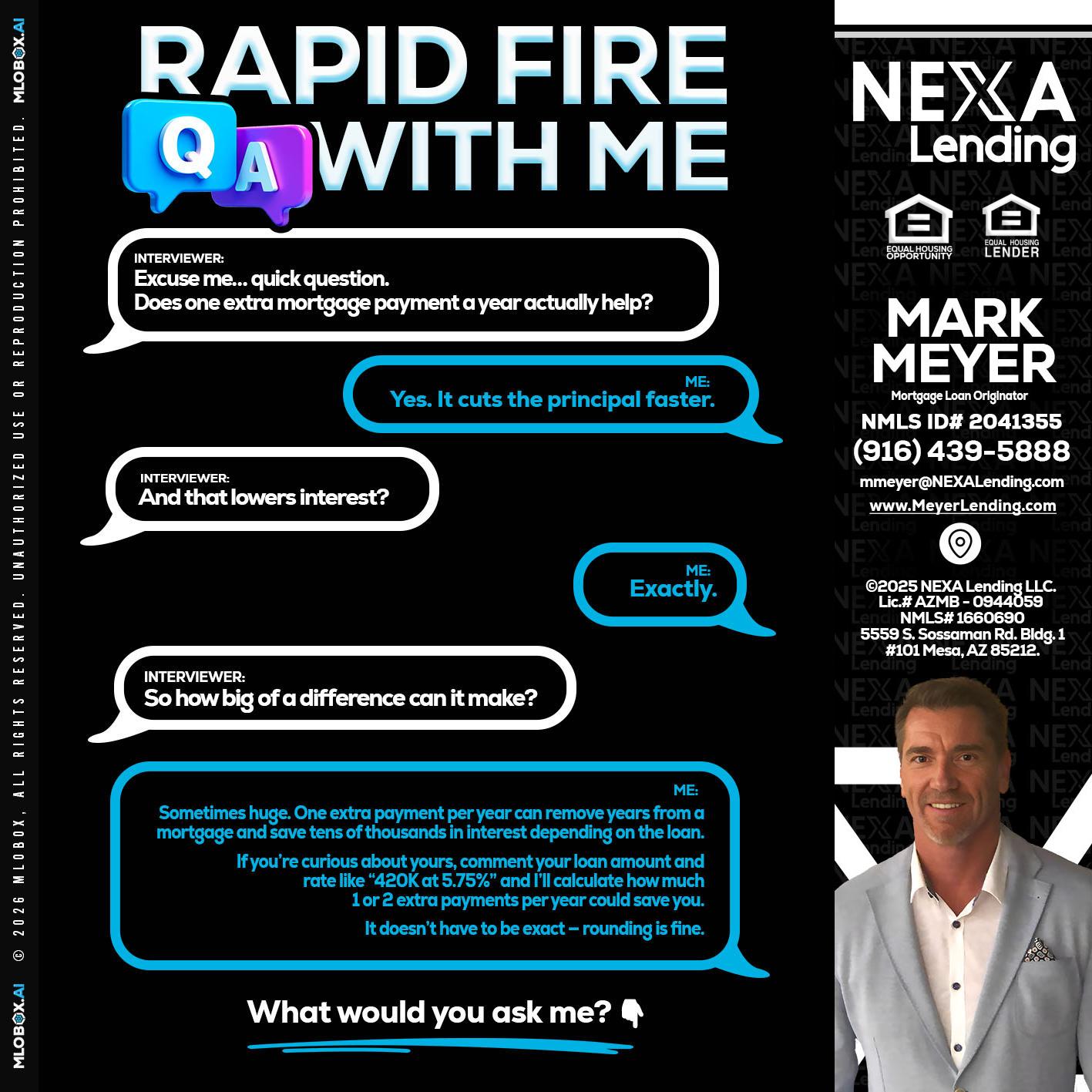 RAPID Q&A - Mark Meyer -Mortgage Loan Originator
