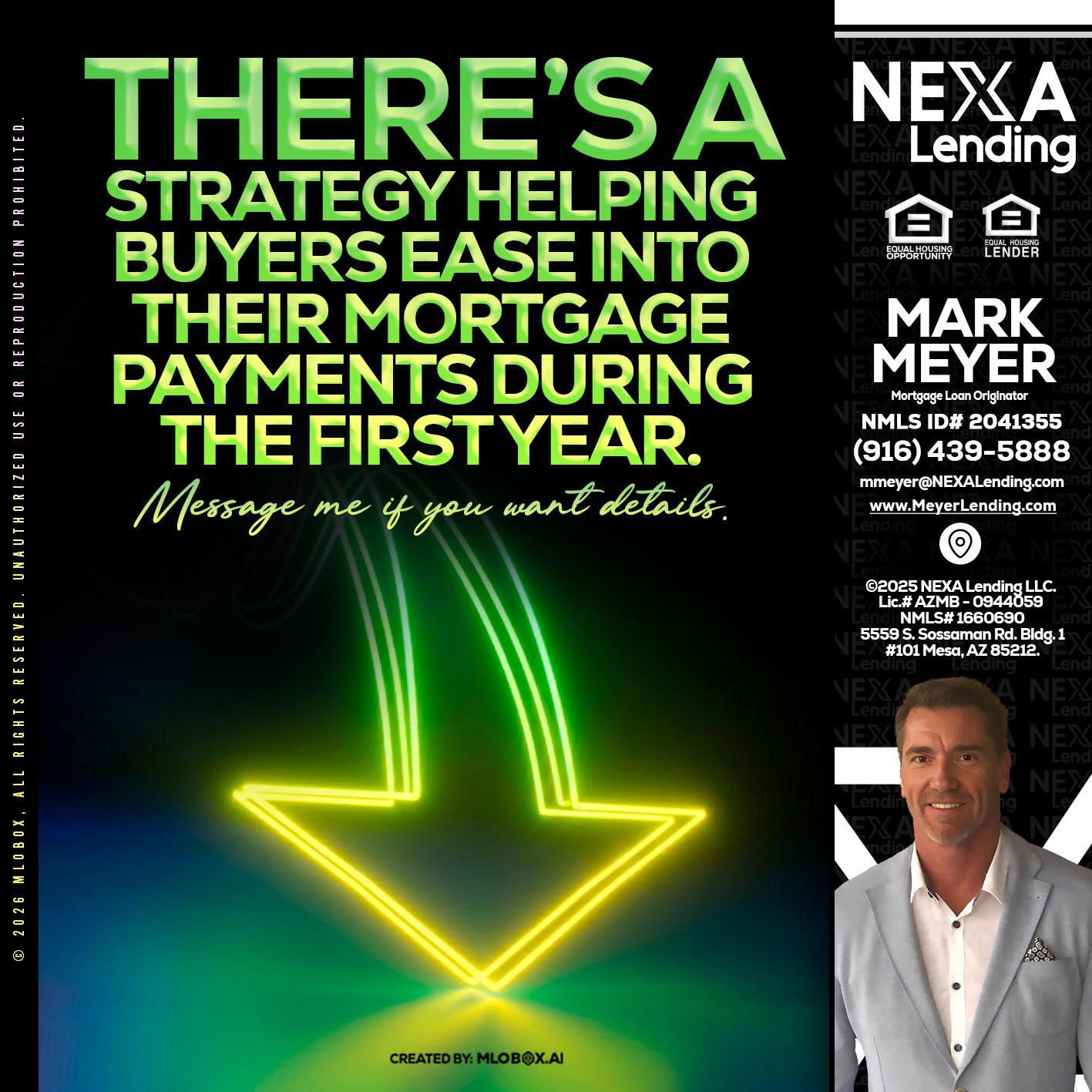 THERES A STATEGY - Mark Meyer -Mortgage Loan Originator