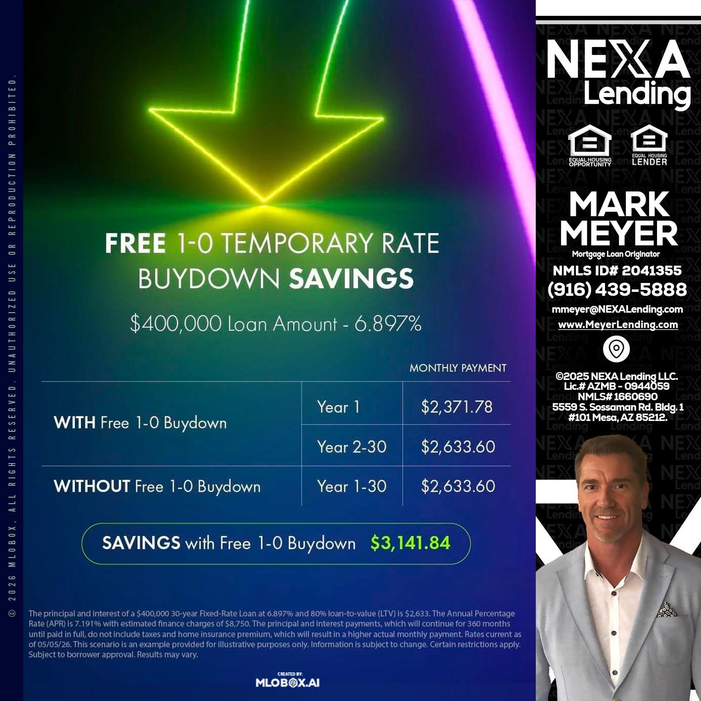 BUYDOWN - Mark Meyer -Mortgage Loan Originator