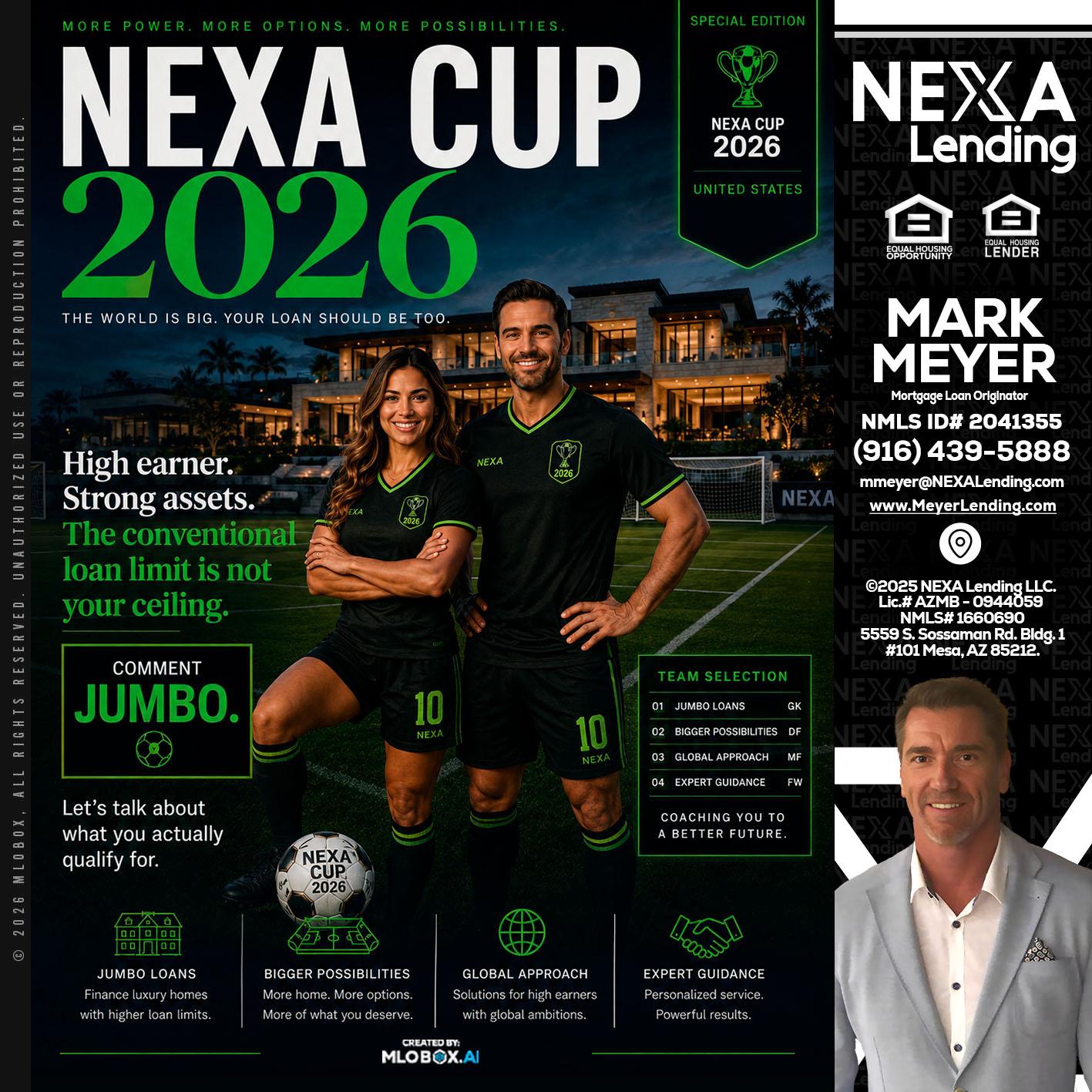 NEXA CUP 2026 - Mark Meyer -Mortgage Loan Originator