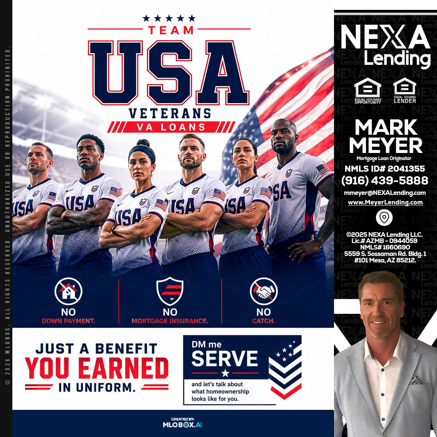 USA TEAM - Mark Meyer -Mortgage Loan Originator