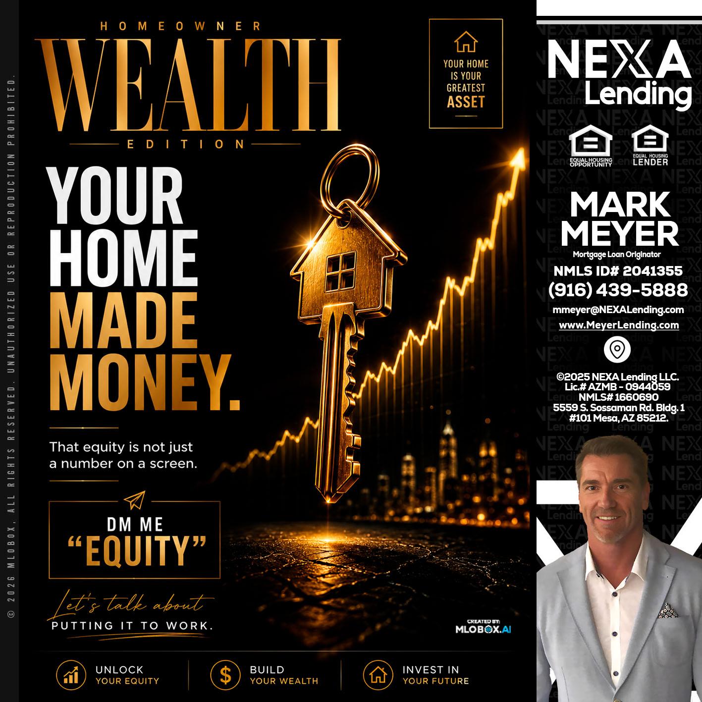 YOUR HOME MADE - Mark Meyer -Mortgage Loan Originator